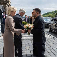 Oficiální návštěva prezidenta Ukrajiny, Pražský hrad, 4.5.2025, foto: Tomáš Fongus