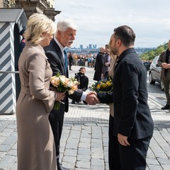 Oficiální návštěva ukrajinského prezidenta Volodymyra Zelenského, Praha, 4.5.2025, foto: Tomáš Fongus