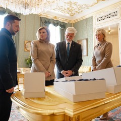 Oficiální návštěva prezidenta Ukrajiny, Pražský hrad, 4.5.2025, foto: Tomáš Fongus