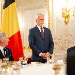 Oficiální návštěva Jeho Veličenstva, krále Belgičanů, Pražský hrad, 5.5.2025, foto: Tomáš Fongus 