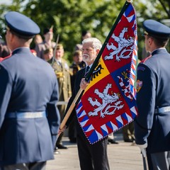 Pietní akt na Vítkově, Praha, 8.5.2025, foto: Tomáš Fongus