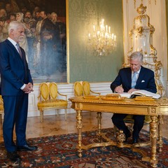 Oficiální návštěva Jeho Veličenstva, krále Belgičanů, Pražský hrad, 5.5.2025, foto: Tomáš Fongus 