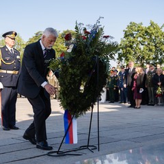 Pietní akt na Vítkově, Praha, 8.5.2025, foto: Tomáš Fongus