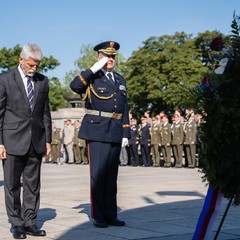 Pietní akt na Vítkově, Praha, 8.5.2025, foto: Tomáš Fongus