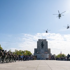 Pietní akt na Vítkově, Praha, 8.5.2025, foto: Tomáš Fongus