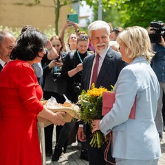 Návštěva Moravskoslezského kraje, Knihovna Třinec, 26.5.2025, foto: Tomáš Fongus