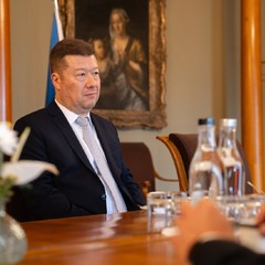 Přijetí předsedy SPD, Pražský hrad, 15.5.2025, foto: Tomáš Fongus