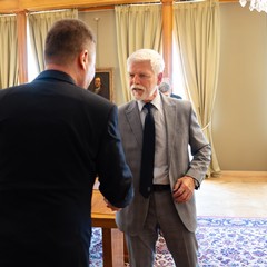 Přijetí předsedy SPD, Pražský hrad, 15.5.2025, foto: Tomáš Fongus