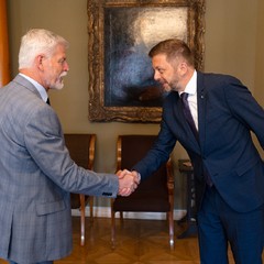 Přijetí předsedy hnutí STAN, Pražský hrad, 15.5.2025, foto: Tomáš Fongus