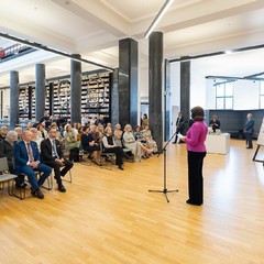 Návštěva Litevské republiky, zahájení výstavy, Litevská národní knihovny Martynase Mažvydase, Vilnius, 2.6.2025, foto: Eitvydas Kinaitis