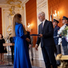 Prezident republiky jmenoval ministryni spravedlnosti, Pražský hrad, 10.6.2025, foto: Zuzana Bönisch