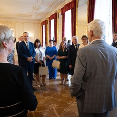 Prezident republiky se setkal s dárci krve, Pražský hrad, 11.6.2025, foto: Zuzana Bönisch