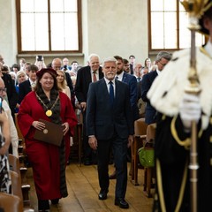 Předání jmenovacích dekretů, Karolinum UK, 16.6.2025, foto: Zuzana Bönisch