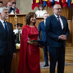Předání jmenovacích dekretů, Karolinum UK, 16.6.2025, foto: Zuzana Bönisch