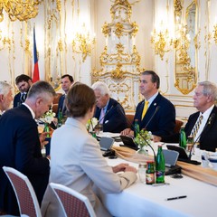 Přijetí členů Kongresu USA, Pražský hrad, 16.6.2025, foto: Zuzana Bönisch