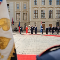 Státní návštěva královského páru Nizozemského království, Pražský hrad, 4.6.2025, foto: Tomáš Fongus