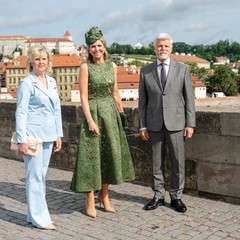 Státní návštěva královského páru Nizozemského království v České republice, Karlův most, Praha, 5.6.2025, foto: Tomáš Fongus
