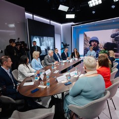 Státní návštěva královského páru Nizozemského království, Svobodná Evropa, 5.6.2025, foto: Tomáš Fongus