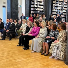 Návštěva Litevské republiky, zahájení výstavy, Litevská národní knihovny Martynase Mažvydase, Vilnius, 2.6.2025, foto: archiv KMPR