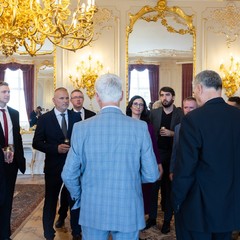 Prezident republiky přijal vítěze soutěže EY podnikatel roku, Pražský hrad, 2.7.2025, foto: Zuzana Bönisch