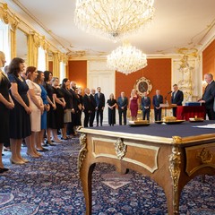 Prezident republiky jmenoval soudce obecných soudů, Pražský hrad, 8.7.2025, foto: Zuzana Bönisch