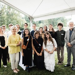 Setkání prezidenta republiky a paní Evy Pavlové s mladými aktivními občany z regionů, zámek Lány, 15.7.2025, foto: Zuzana Bönisch