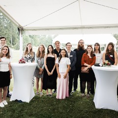 Setkání prezidenta republiky a paní Evy Pavlové s mladými aktivními občany z regionů, zámek Lány, 15.7.2025, foto: Zuzana Bönisch