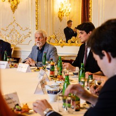 Prezident se setkal s mladými lídry politických stran, Pražský hrad, 17.7.2025, foto: Zuzana Bönisch