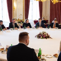 Prezident se setkal s mladými lídry politických stran, Pražský hrad, 17.7.2025, foto: Zuzana Bönisch