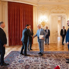 Přijetí členů České bankovní asociace, Pražský hrad, 31.7.2025, foto: Tomáš Fongus