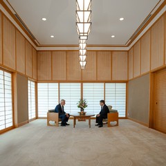 Přijetí u japonského císaře, Tokio, 25.7.2025, foto: Tomáš Fongus
