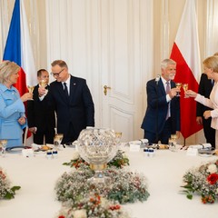 Oficiální návštěva prezidenta Polska, Pražský hrad, 7.7.2025, foto: Tomáš Fongus