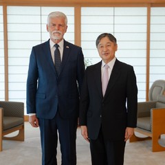 Přijetí u japonského císaře, Tokio, 25.7.2025, foto: Tomáš Fongus