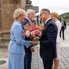 Oficiální návštěva prezidenta Polska, Pražský hrad, 7.7.2025, foto: Tomáš Fongus