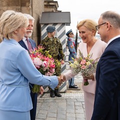 Oficiální návštěva prezidenta Polska, Pražský hrad, 7.7.2025, foto: Tomáš Fongus