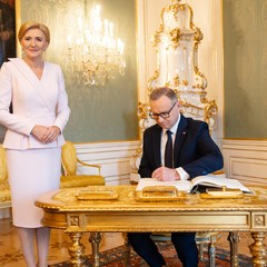 Oficiální návštěva prezidenta Polska, Pražský hrad, 7.7.2025, foto: Tomáš Fongus