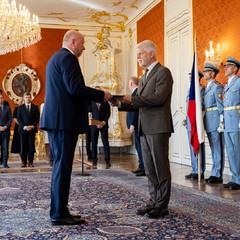 Jmenování předsedy Úřadu pro ochranu osobních údajů, Pražský hrad, 26.8.2025, foto: Zuzana Bönisch