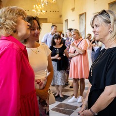 Setkání s partnerkami a partnery vedoucích zastupitelských úřadů ČR, Míčovna, Pražský hrad, 26.8.2025, foto: Zuzana Bönisch