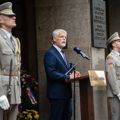 Pietní akt u příležitosti 57. výročí okupace Československa, Praha, 21.8.2025, foto: Tomáš Fongus