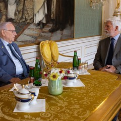 Přijetí bývalého izraelského prezidenta Rivlina, Pražský hrad, 16.9.2025, foto: Zuzana Bönisch