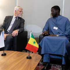 Bilaterální jednání s prezidentem Senegalu, OSN, New York, 22.9.2025, foto: Zuzana Bönisch