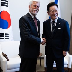 Bilaterální jednání s prezidentem Korejské republiky, OSN, New York, 23.9.2025, foto: Zuzana Bönisch