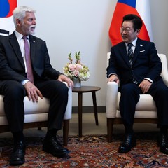 Bilaterální jednání s prezidentem Korejské republiky, OSN, New York, 23.9.2025, foto: Zuzana Bönisch