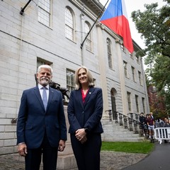 Přednáška na Harvardově univerzitě, 24.9.2025, foto: Zuzana Bönisch