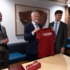Přednáška na Harvardově univerzitě, 24.9.2025, foto: Zuzana Bönisch
