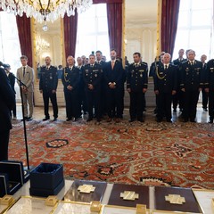 Předávání ocenění Zlatý záchranářský kříž, Pražský hrad, 30.9.2025, foto: Zuzana Bönisch