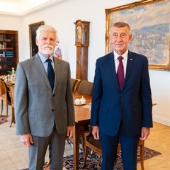 Setkání s předsedou hnutí ANO, Pražský hrad, 29. září 2025, foto: Tomáš Fongus