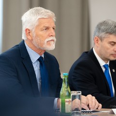 Návštěva prezidenta republiky a paní Evy Pavlové v Pardubickém kraji, Česká Třebová, 17.9.2025, foto: Tomáš Fongus