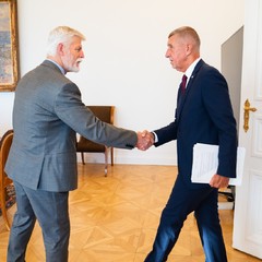 Setkání s předsedou hnutí ANO, Pražský hrad, 29. září 2025, foto: Tomáš Fongus