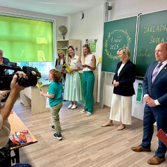 Zahájení nového školního roku, ZŠ Česká Čermná, 1.9.2025, foto: archiv KMPR